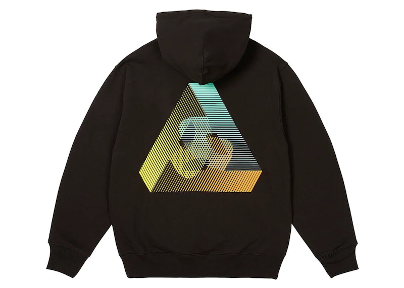 Palace 3P Fade Hood Black