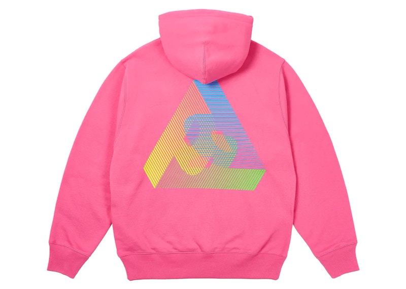 Palace 3P Fade Hood Fruity Pink