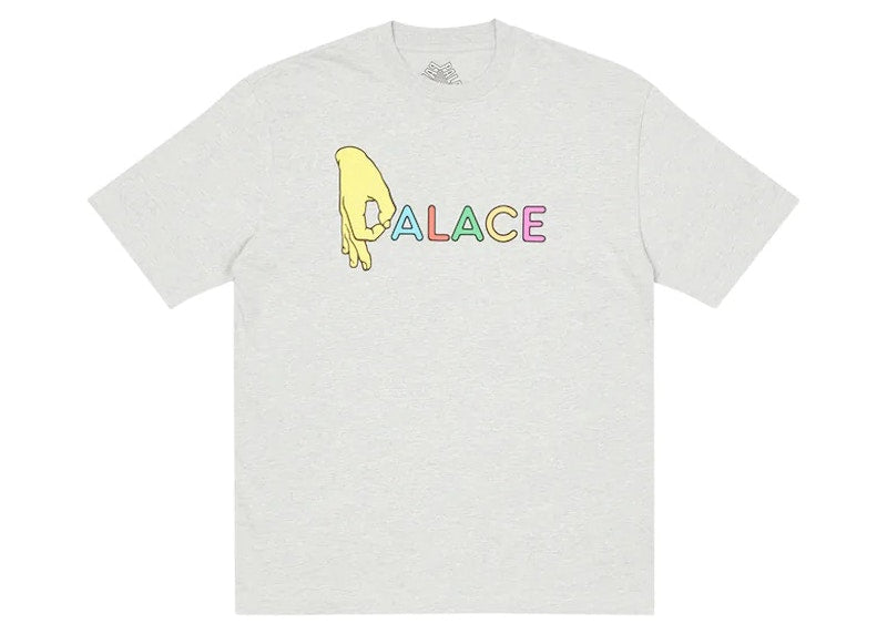 Palace A-Ok T-shirt Grey Marl