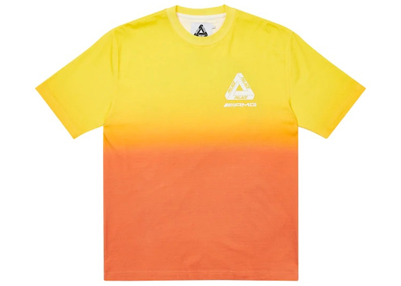 Palace AMG 2.0 Log Angeles T-shirt Yellow/Orange