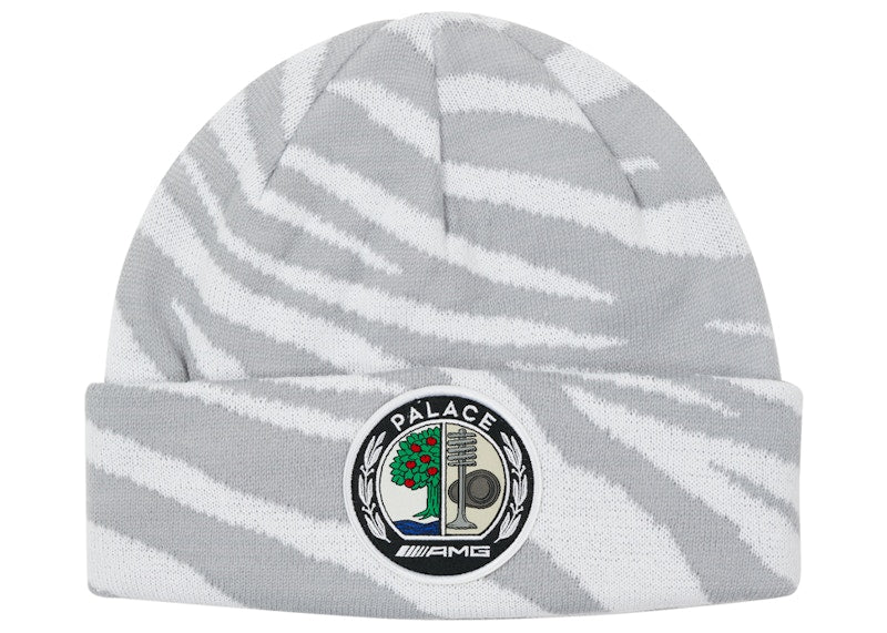 Palace AMG Beanie White