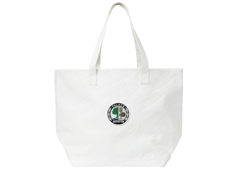 Palace AMG Tote Bag White