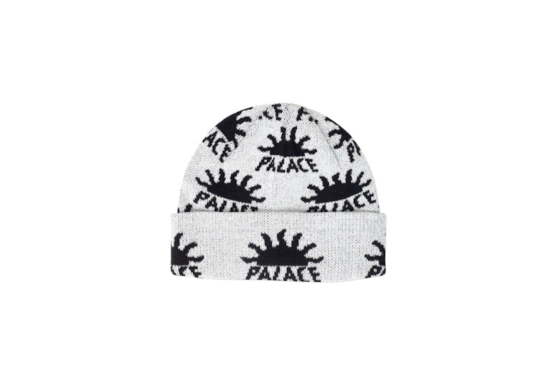 Palace AZ Beanie White