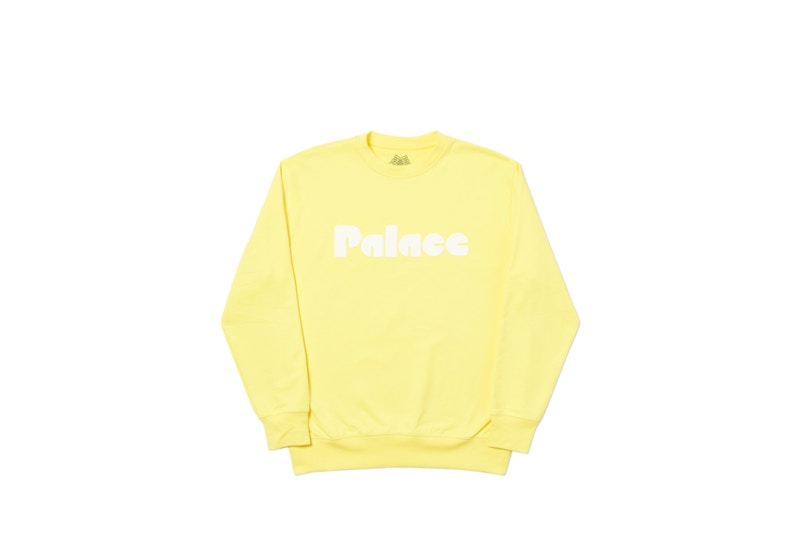 Palace Ace Crew Light Yellow
