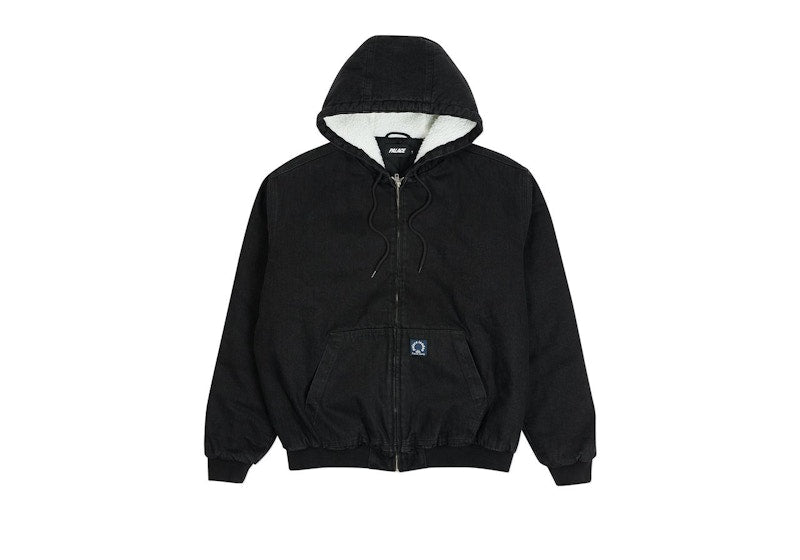 Palace Active Bredda Jacket Black Stone Wash