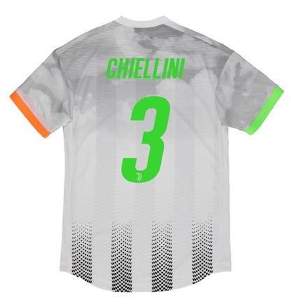 Palace Adidas Palace Juventus Authentic Chiellini 3 Match Jersey White