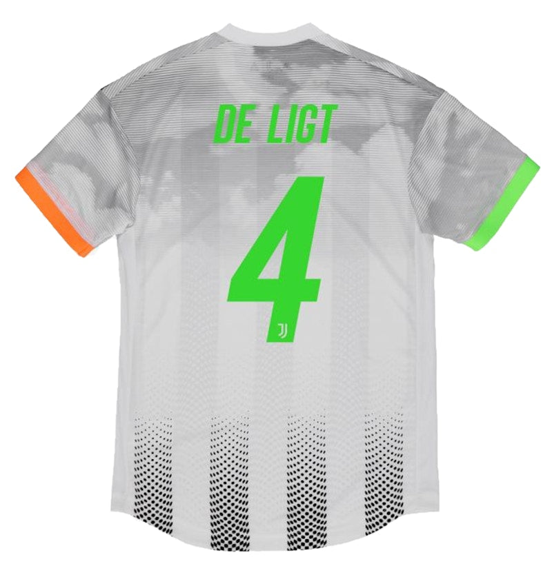 Palace Adidas Palace Juventus Authentic De Ligt 4 Match Jersey White