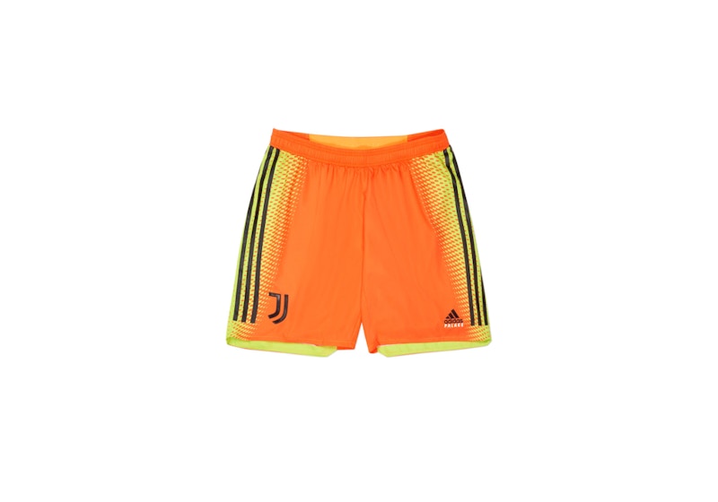 Palace Adidas Palace Juventus Fourth Goalkeeper Shorts Orange/Slime/Black