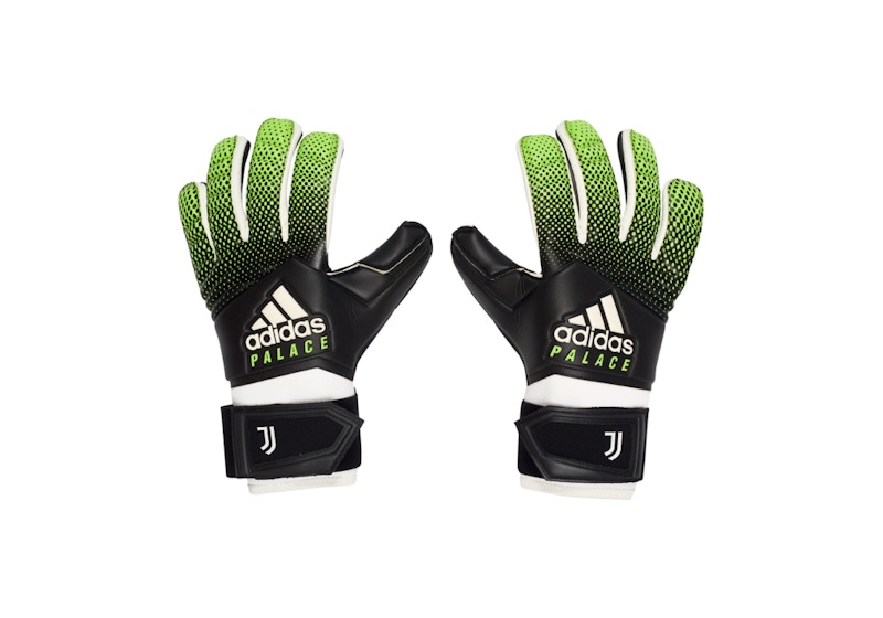 Palace Adidas Palace Juventus Goalkeeper Gloves Solar Green/Black