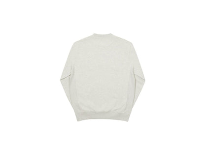 Palace Alas Crew Grey Marl