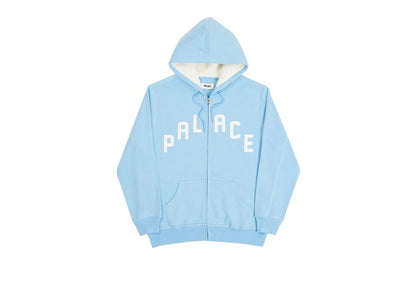 Palace Alas Zip Hood Baby Blue