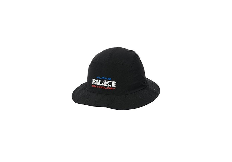 Palace Alpine Tech Bucket Hat Black
