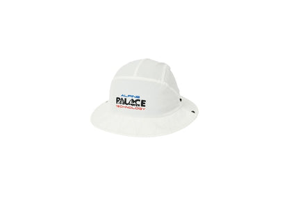 Palace Alpine Tech Bucket Hat White