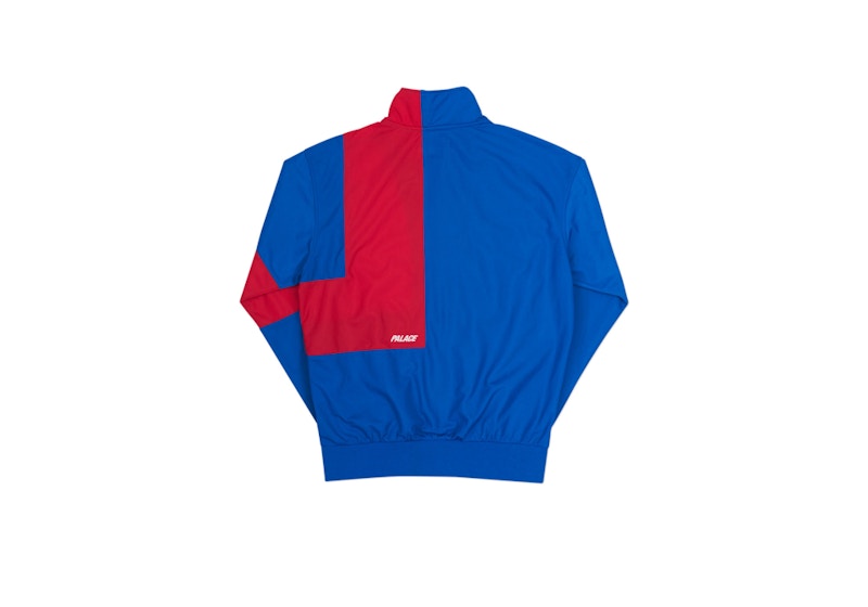 Palace Angle Track Top Royal/Red