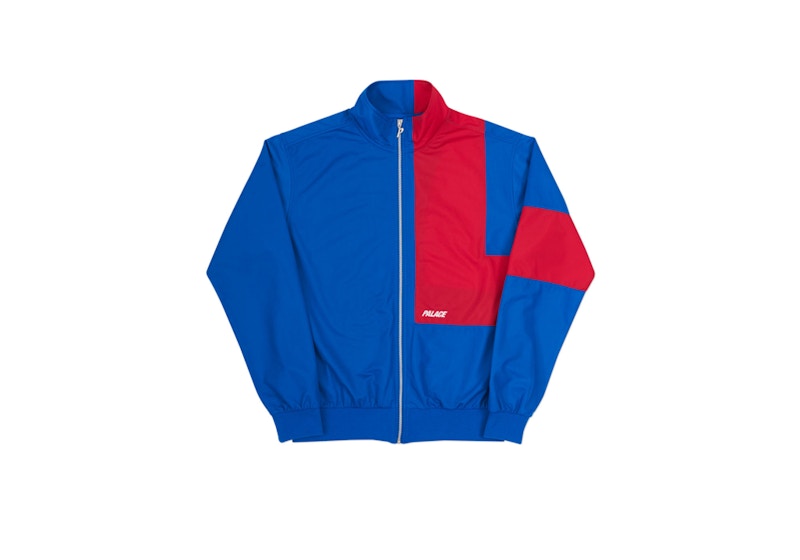 Palace Angle Track Top Royal/Red