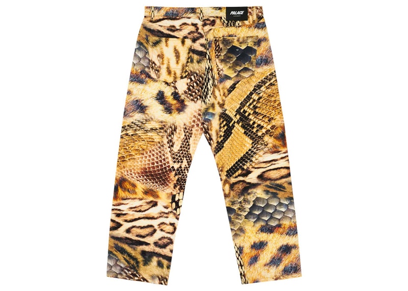 Palace Animal Print Jean Yellow
