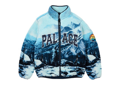 Palace Appalachian Funnel Fleece Palaska Blue