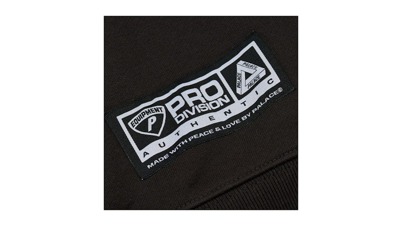 Palace Applique Team Crew Black