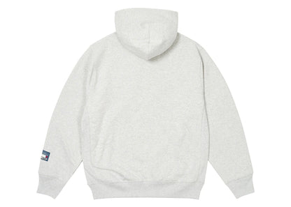 Palace Arc Applique Hood Grey Marl