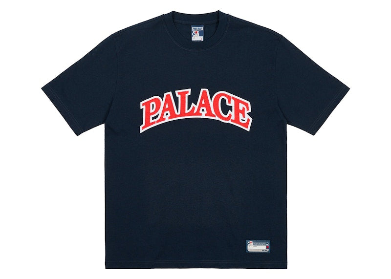 Palace Arc Applique T-Shirt Navy