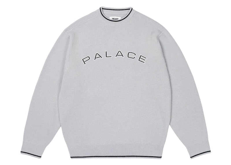 Palace Arc Knit Arctic Grey