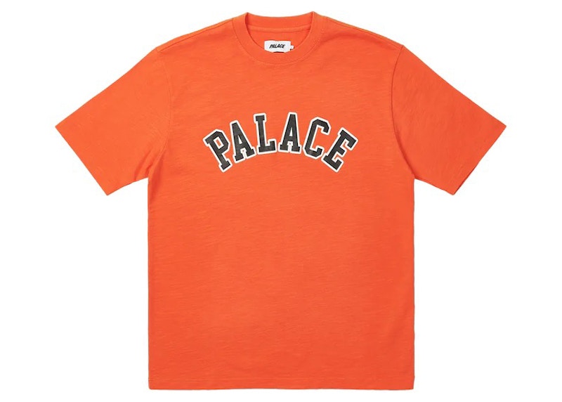 Palace Arch Slub T-Shirt Tiger Orange