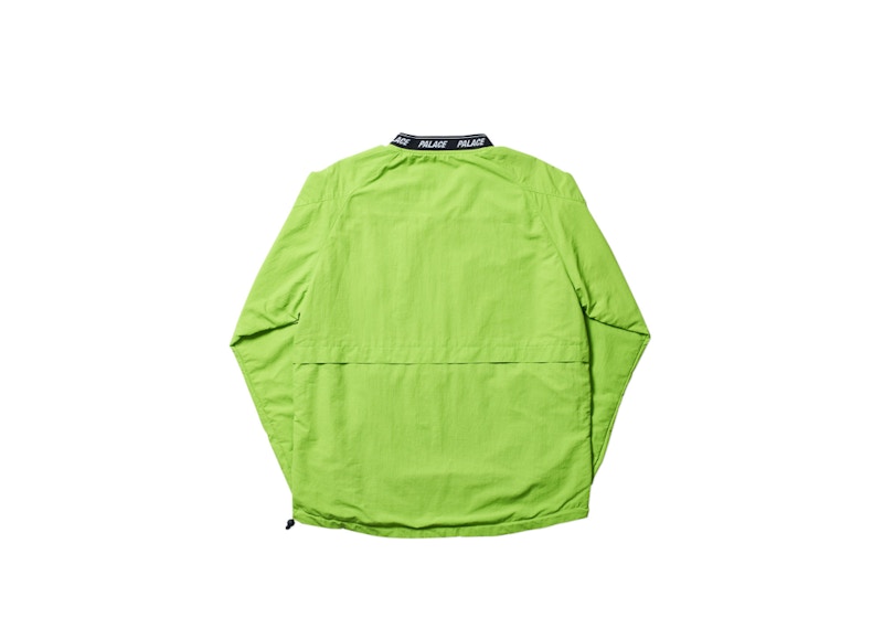 Palace Aslan Shell Crew Lime/Black