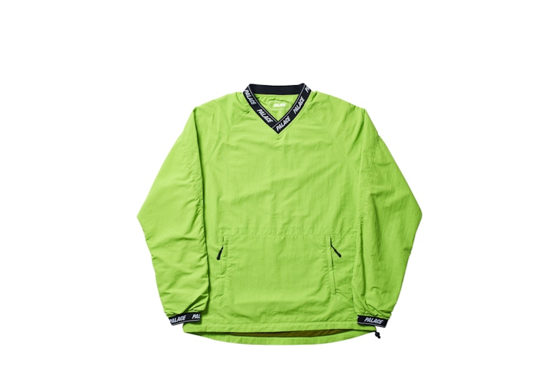 Palace Aslan Shell Crew Lime/Black