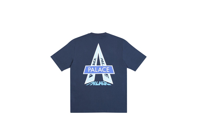Palace Asleep To Venture T-shirt Navy