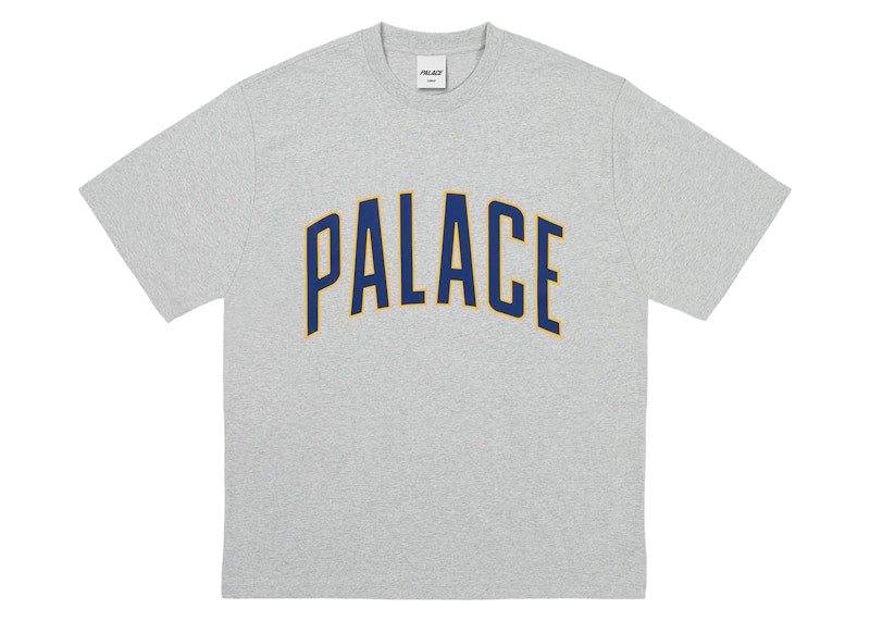 Palace Athletic Heavy T-Shirt Grey Marl