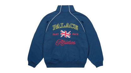 Palace Athletic Zip Funnel Navy