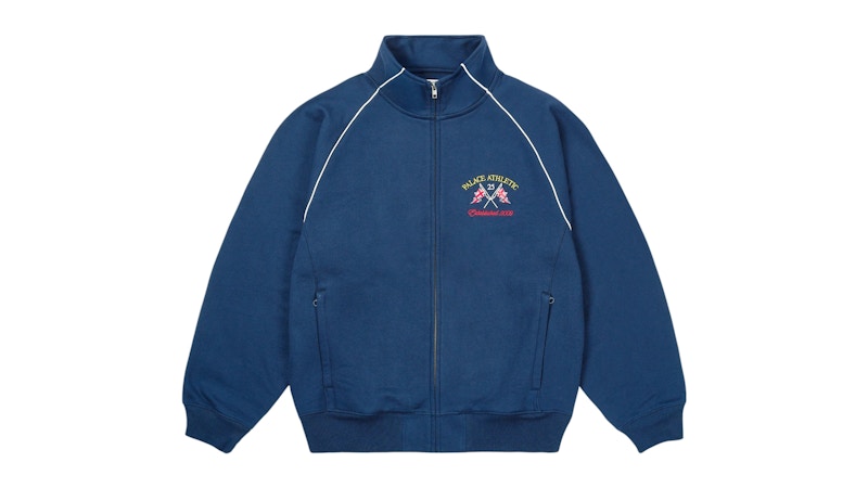 Palace Athletic Zip Funnel Navy