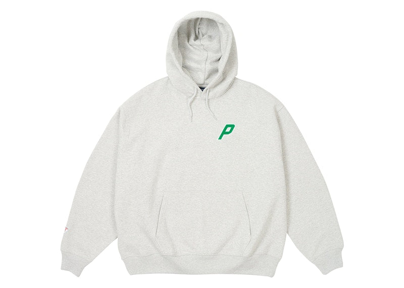 Palace Athlique P3 Hood Grey Marl