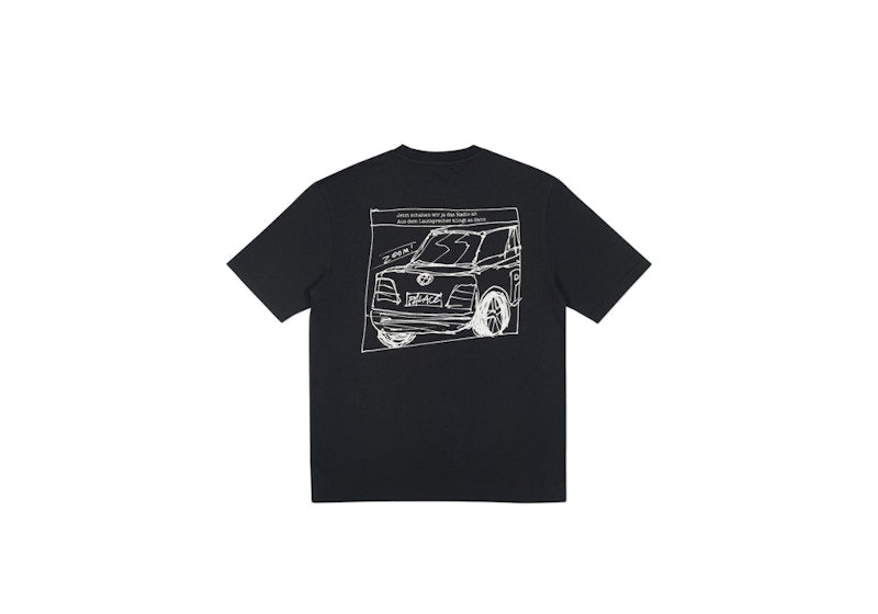 Palace Autobahn T-shirt Black