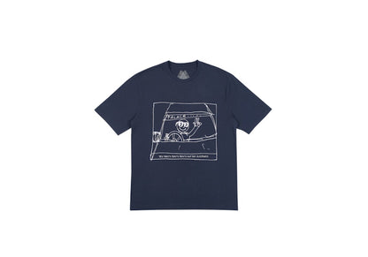 Palace Autobahn T-shirt Navy