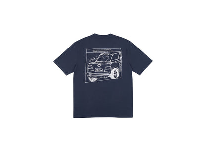 Palace Autobahn T-shirt Navy