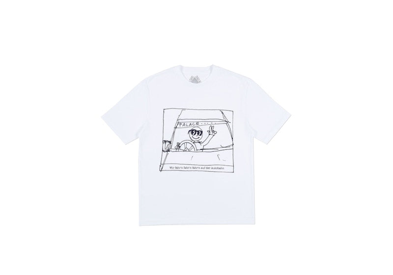 Palace Autobahn T-shirt White