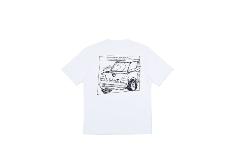 Palace Autobahn T-shirt White
