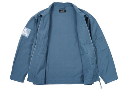Palace Aviator Jacket Blue Stone