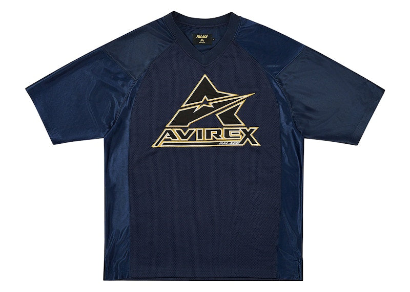 Palace Avirex Mesh Jersey Navy