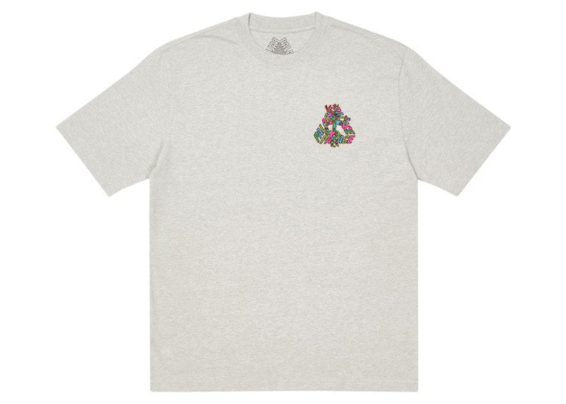 Palace B-Sans T-shirt Grey Marl