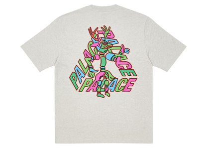 Palace B-Sans T-shirt Grey Marl
