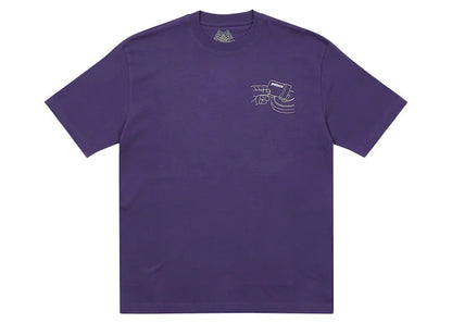 Palace Back Of The Bus T-Shirt Purple