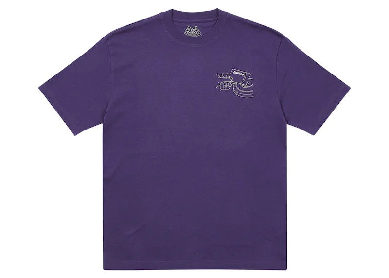 Palace Back Of The Bus T-Shirt Purple