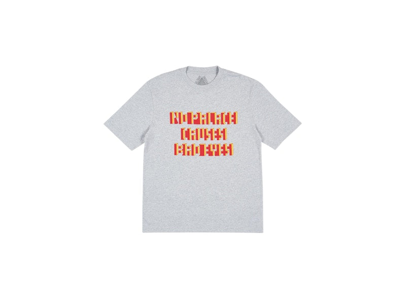 Palace Bad Eye T-shirt Grey Marl/Orange