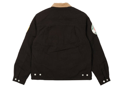 Palace Badge Work Jacket Black