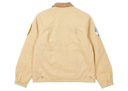 Palace Badge Work Jacket Sand