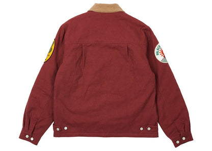 Palace Badge Work Jacket Wine