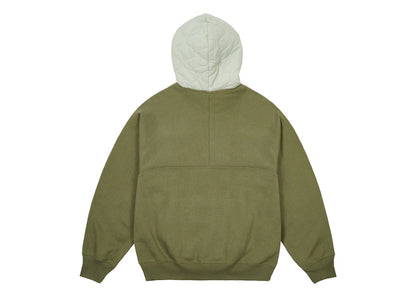 Palace Baffled Font Hood The Deep Green