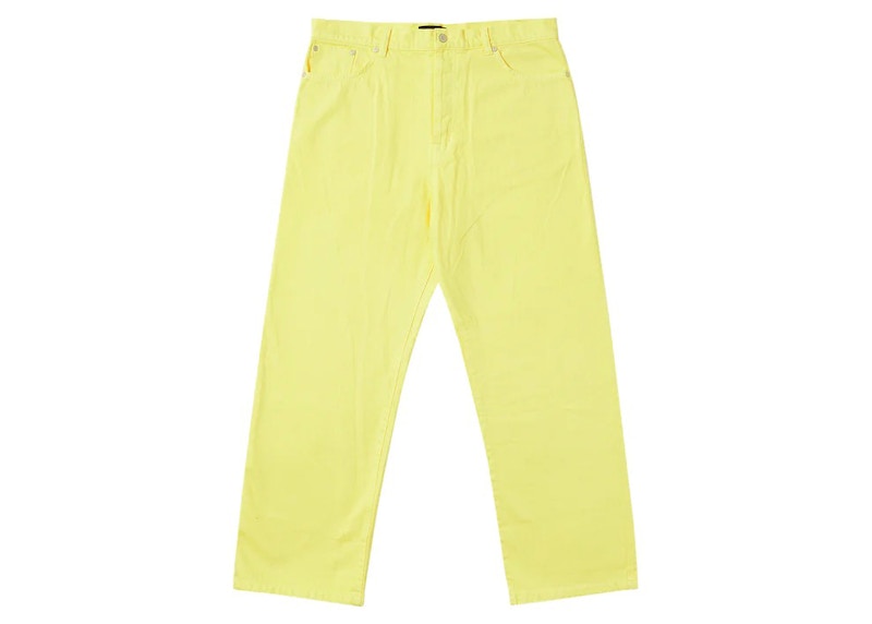 Palace Baggier Jean Pastel Yellow